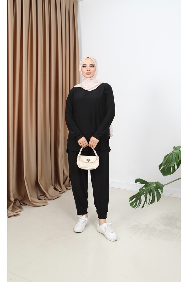 طقم شالوار كامل من تشيمالي - 1