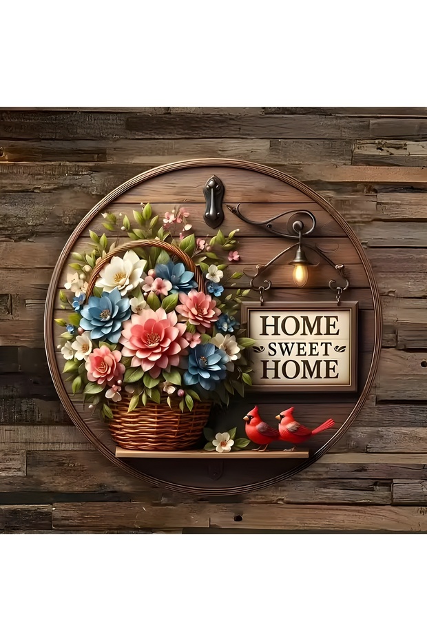 Welcome Mdf Door Ornament |   Hanging, Erasable, Uv Printed Decorative 4