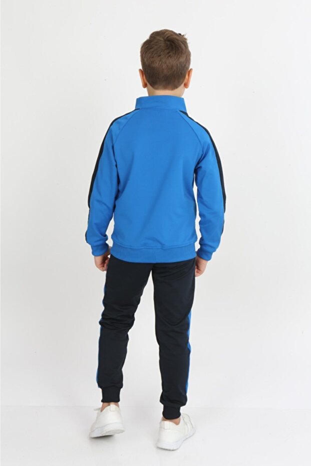 Çocuk Eşofman Takımı Dalgiç Kumaş Şardonlu - 5