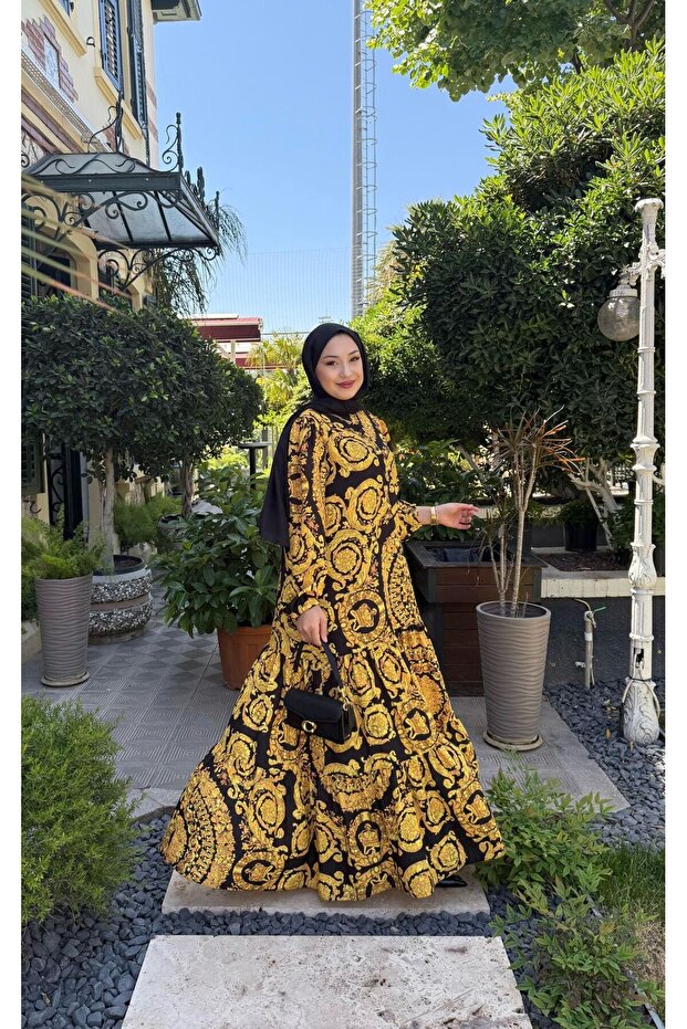 Tesettür Elbise | Leyal | EMS - 2