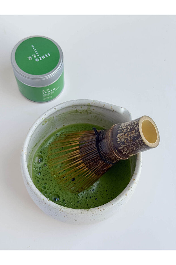 Matcha & Dark Bambu Whisk Seti - 5