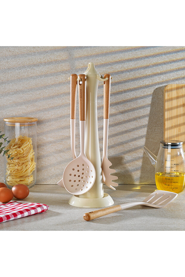 Forge Servis Seti 6 Parça-Krem - 1