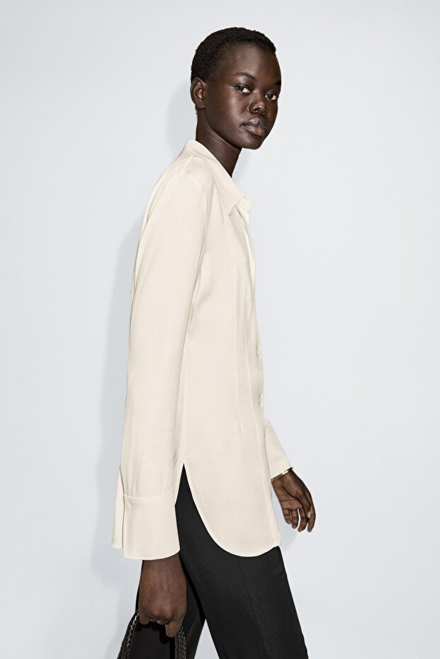 fluid fitted shirt - 1