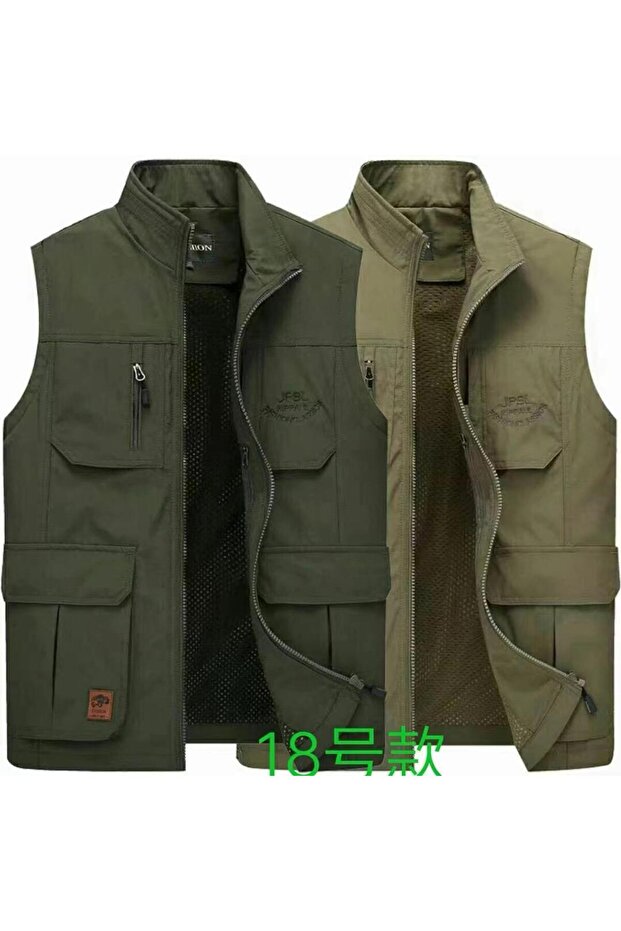 Avcı yelek kürklü - 7