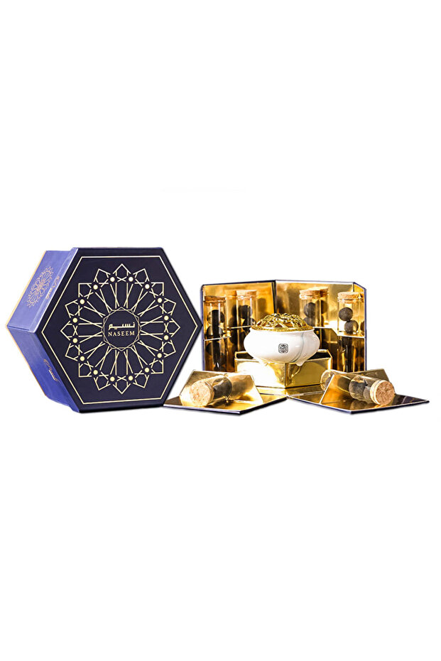 Bakhoor Pearl Collection - Premium Arabic Incense, Home Fragrances, 15gm*6pcs