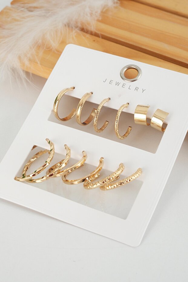 12'Lİ ÇOKLU KÜPE SETİ - 2