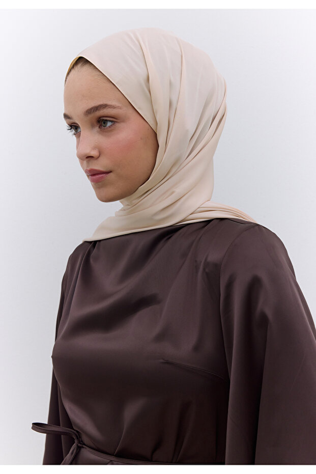 İPEKSİ ELEGANCE ŞAL BEJ - 2