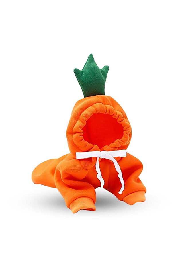 Haină pentru câini, tip hanorac pentru animale de companie, model Carrot - mărimea M, 44x30 cm - 1