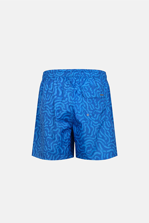 Multicolor Desenli Kısa Şort - 2