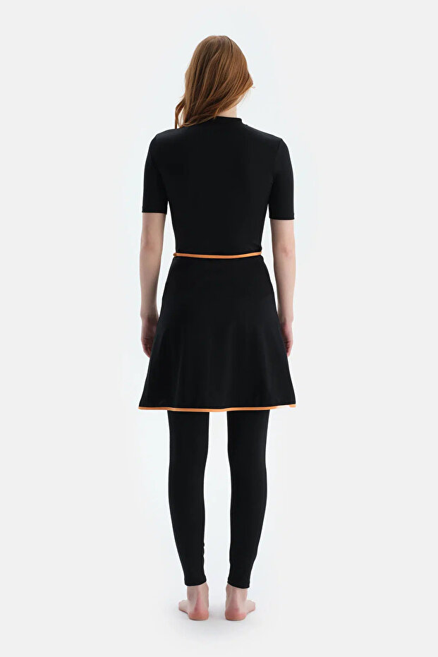 Siyah Fermuarlı Kk. 3 Parçalı Set - 2