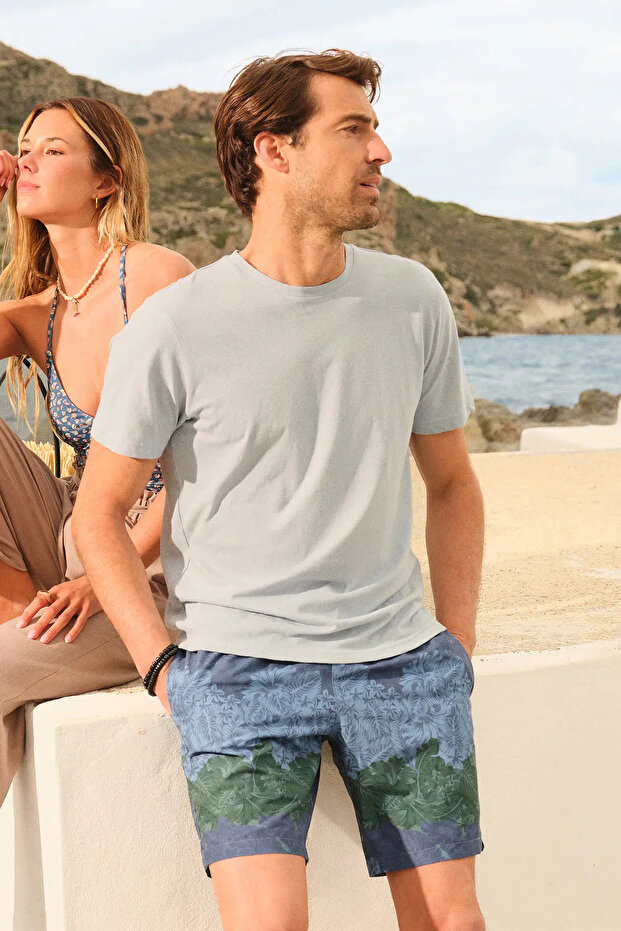 Multicolor Uzun Şort - 1