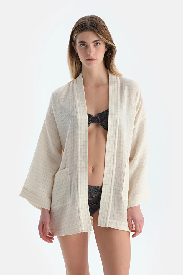 Ekru Kimono - 4