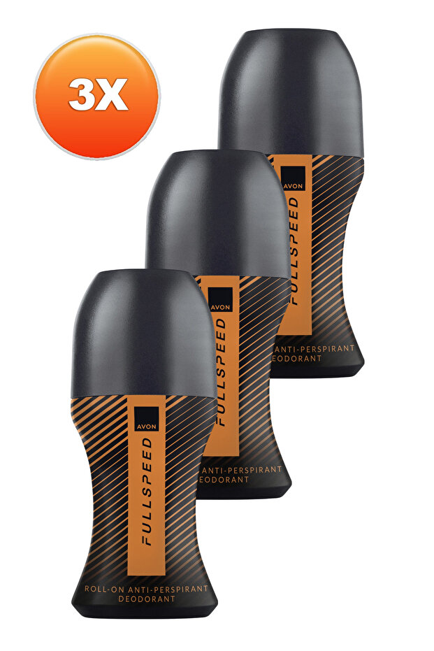 Full Speed Erkek Rollon 50 Ml. Üçlü Set - 2