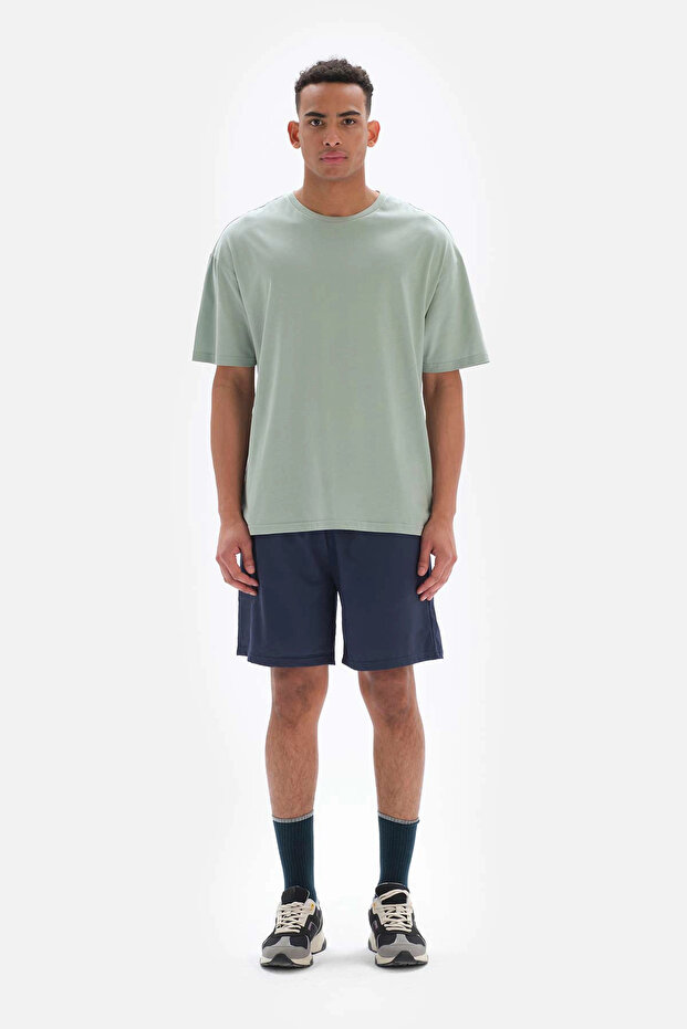 Lacivert Active Erkek Basıc Taytlı Şort - 4