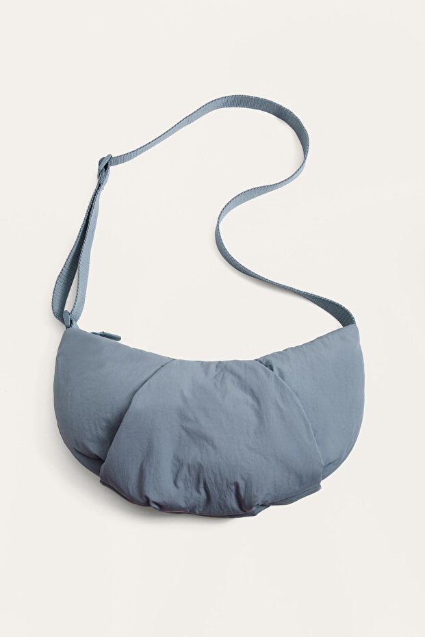 Kapitone çapraz askılı çanta - 1