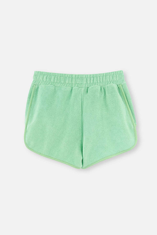 Yeşil Kız Çocuk Havlu Şort - 6