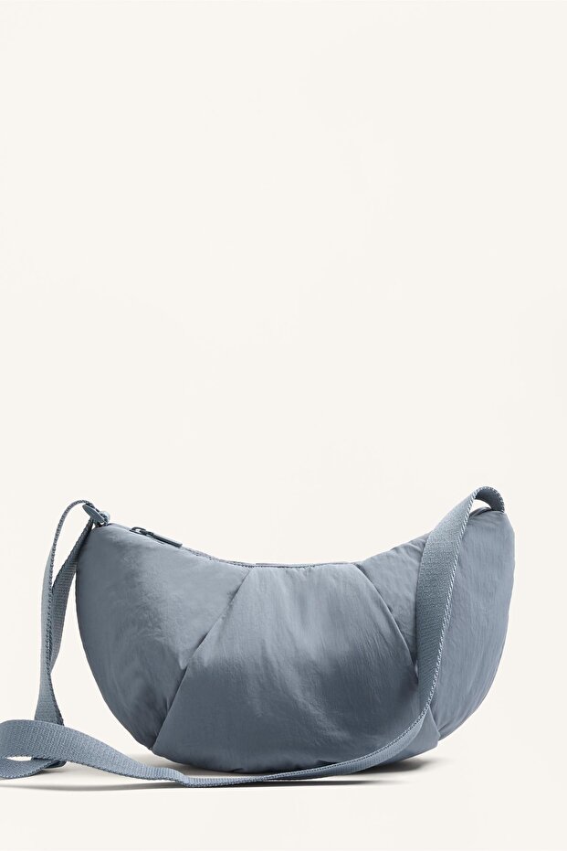 Kapitone çapraz askılı çanta - 2