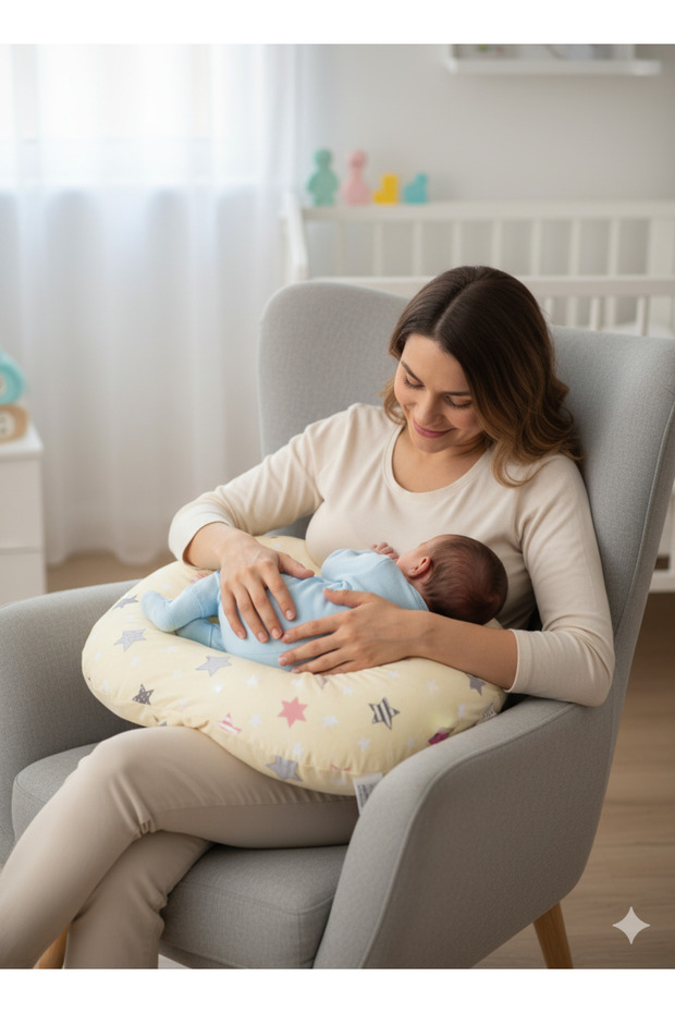 Breastfeeding and Support Cushion - Comfortable Cut