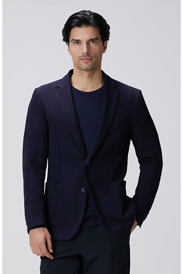 Lacivert Traveller Ceket - 1