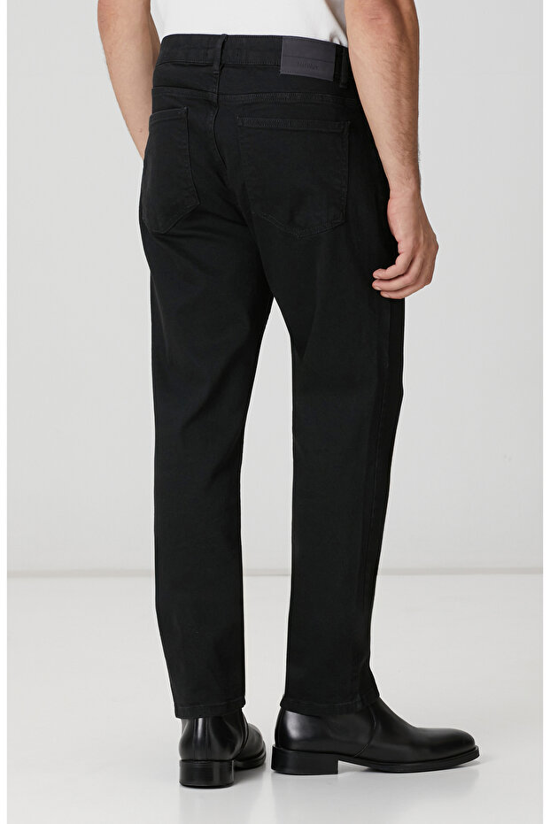 Siyah Denim Pantolon - 3