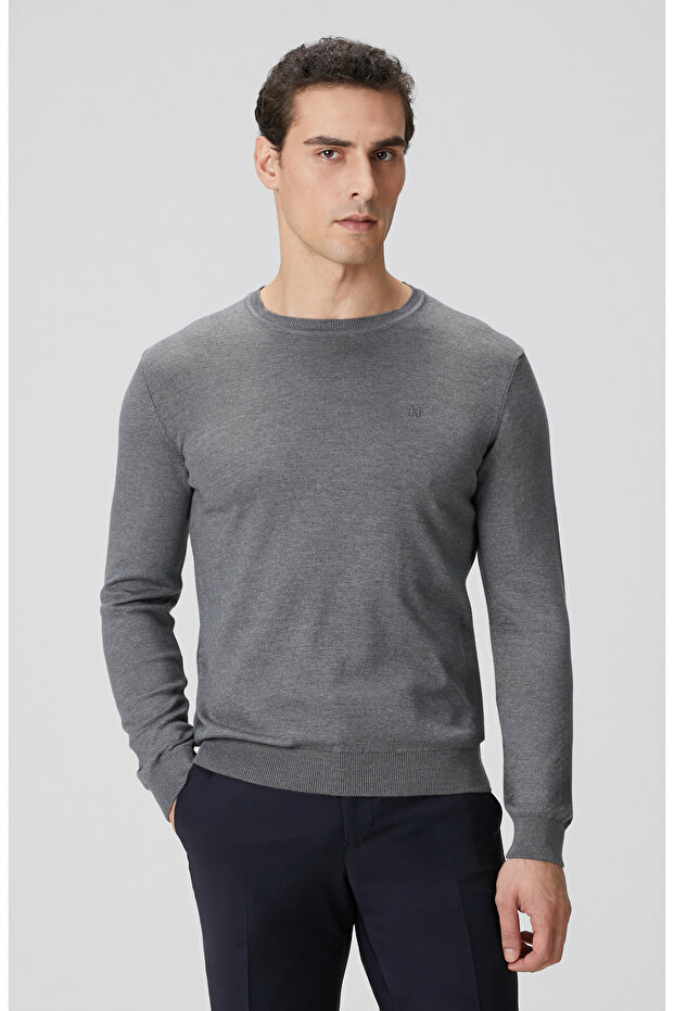 Gri Melanj Basic Kazak - 1