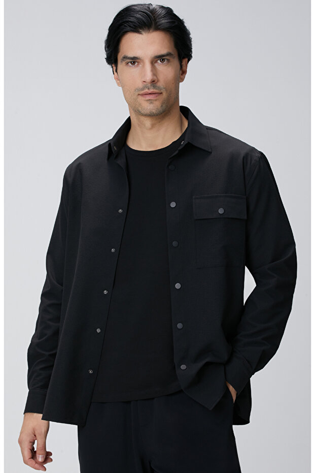 N-Tech Siyah Gömlek - 5
