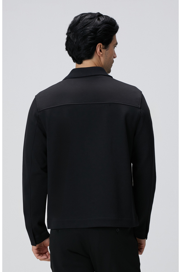 Siyah Dış Gömlek - 6