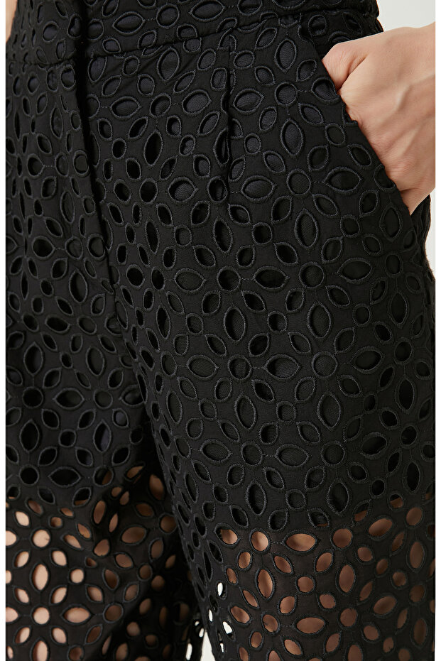 Siyah Takım Pantolon - 4