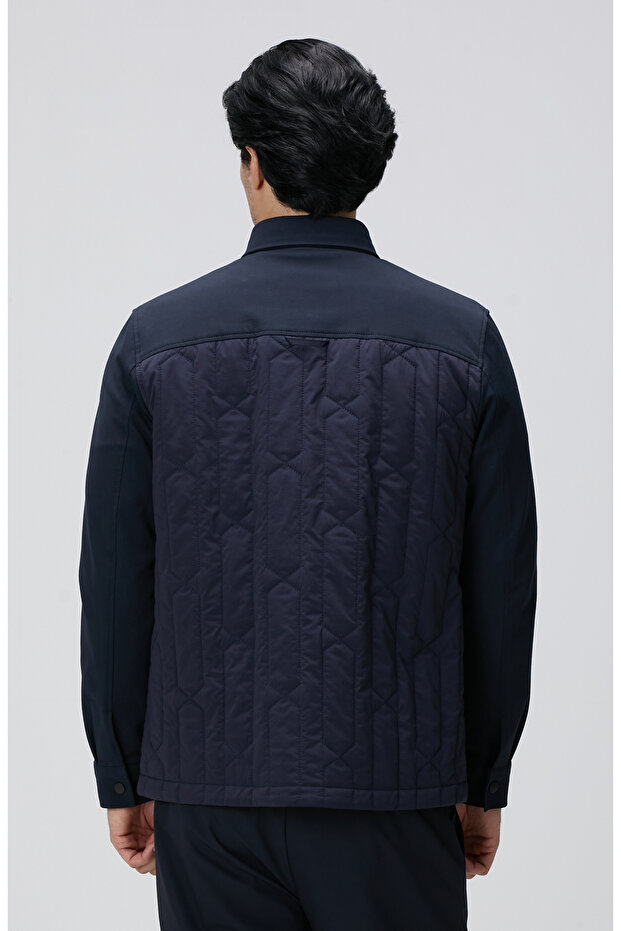 N-Tech Lacivert Dış Gömlek - 5