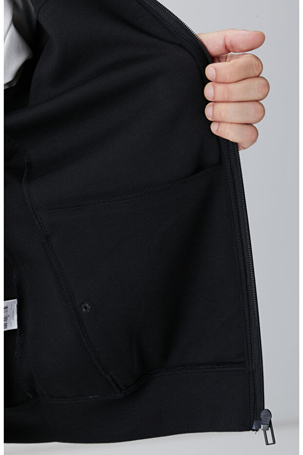N-Tech Siyah Scuba Sweatshirt - 8