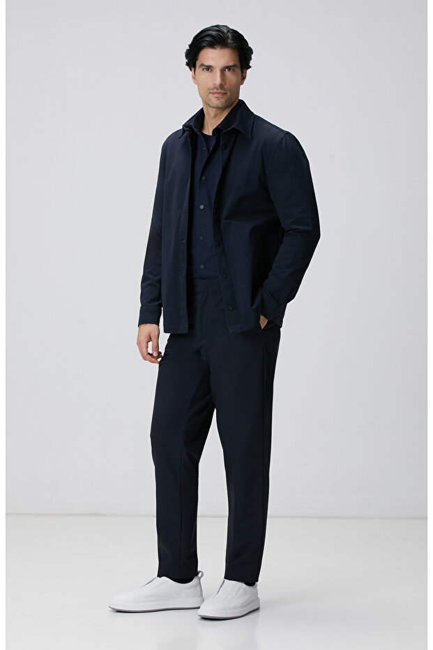 N-Tech Lacivert Gömlek - 3