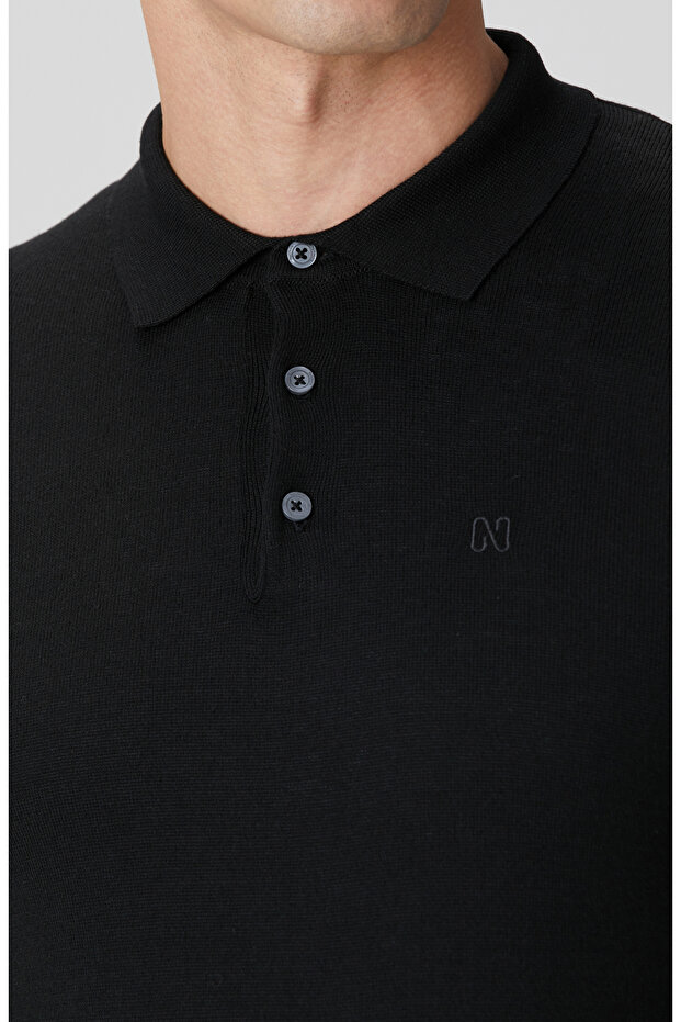 Siyah Triko Kazak - 6