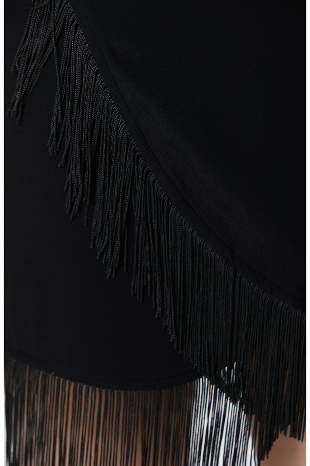 Siyah Desenli Pareo - 5