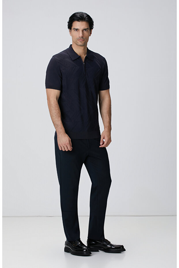 Lacivert Triko Kazak - 3