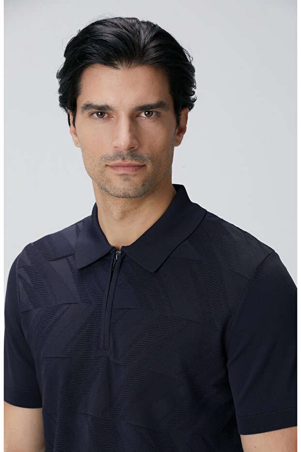 Lacivert Triko Kazak - 6