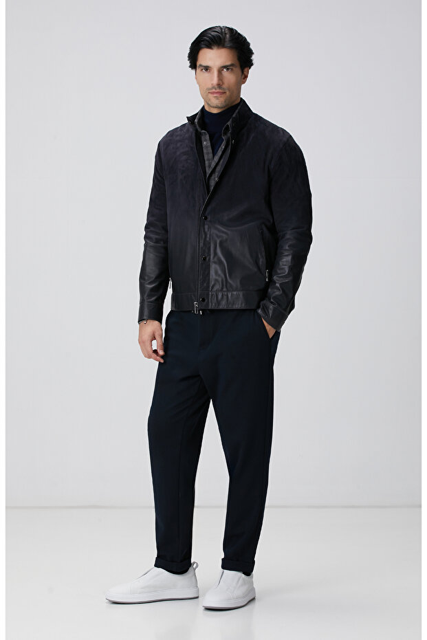 Antrasit Ekose Desenli Gömlek - 3