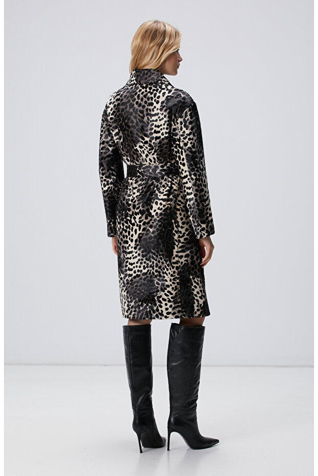 Limited Siyah Deri Kaban - 6