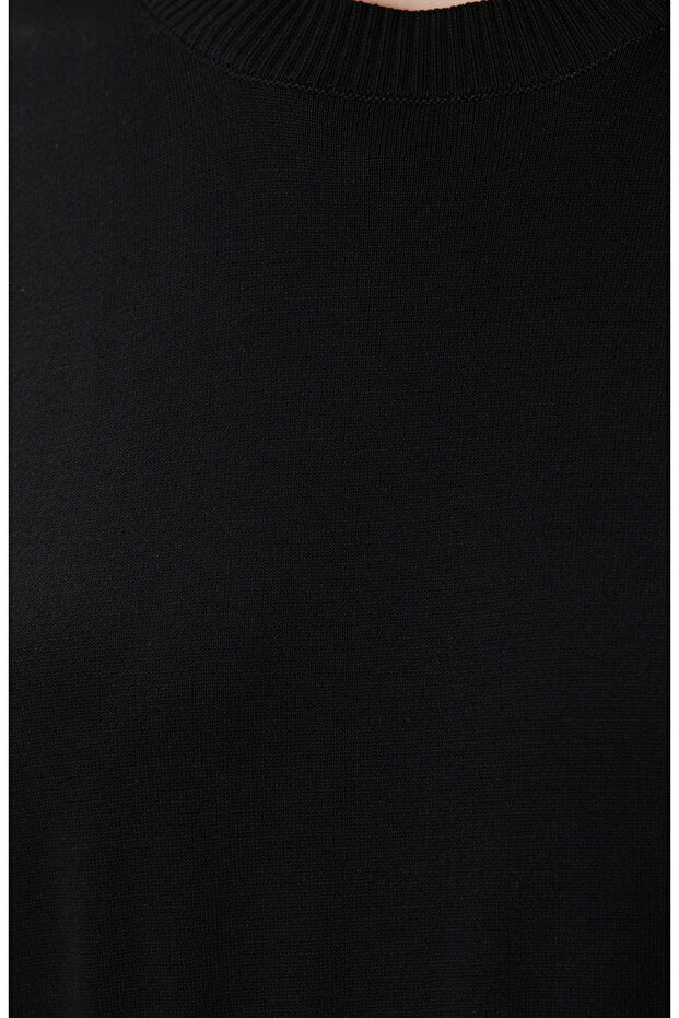 Siyah Basic Kazak - 6