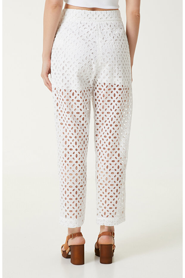 Beyaz Takım Pantolon - 6