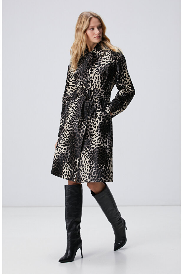 Limited Siyah Deri Kaban - 4