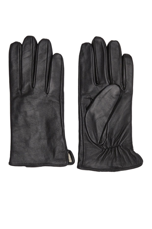 Siyah Erkek Deri Eldiven - 1