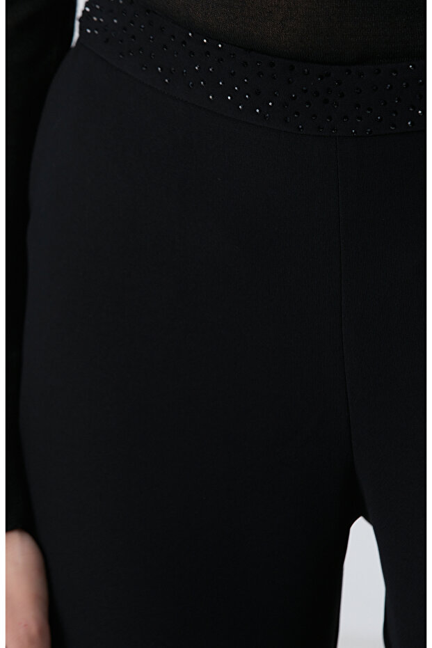 Siyah Abiye Pantolon - 6