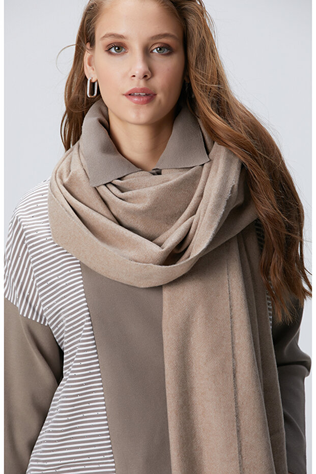 Vizon Unisex Şal - 5