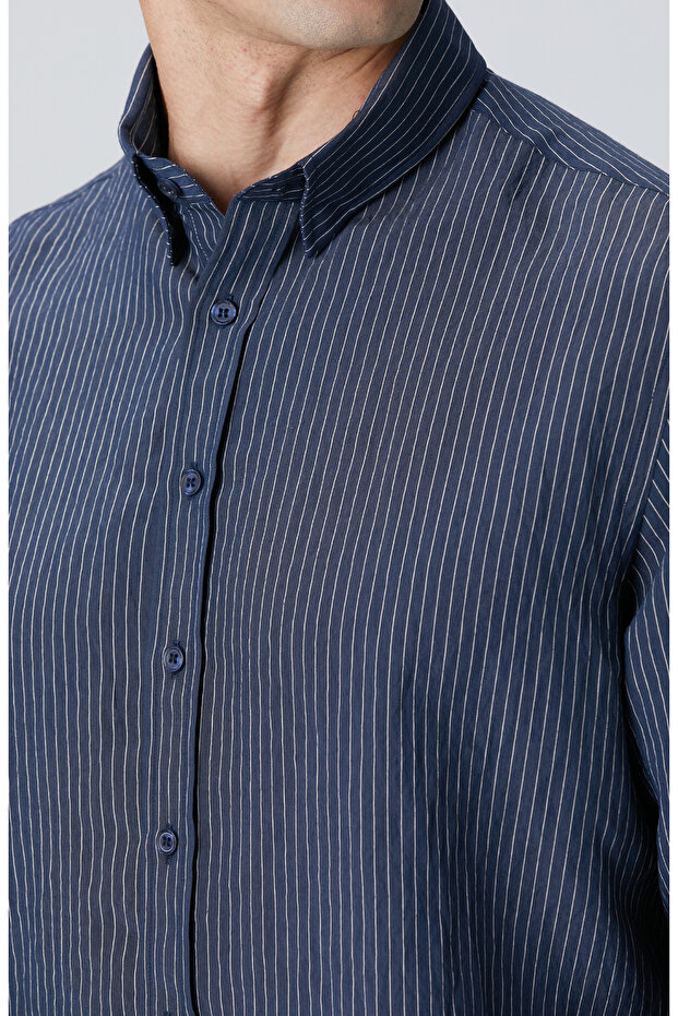 Lacivert Gömlek - 6