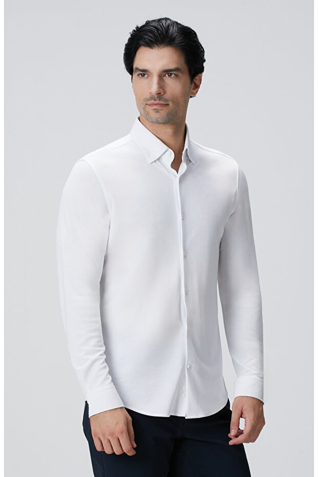 N-Tech Beyaz Gömlek - 5