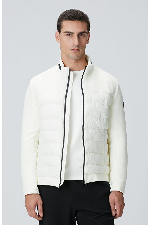 Ekru Kapitone Mont - 1