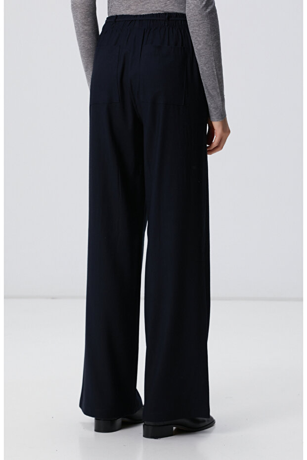 Lacivert Pantolon - 5