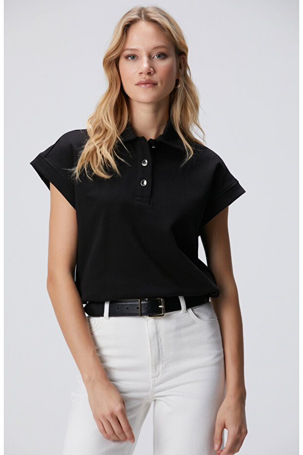 Siyah Sweatshirt - 1