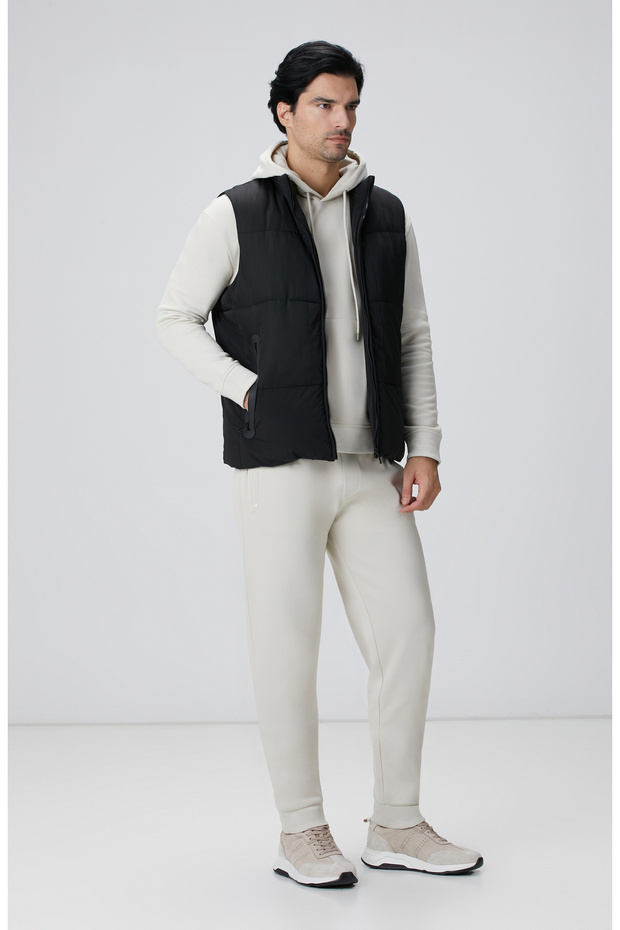 N-Tech Siyah Casual Yelek - 3