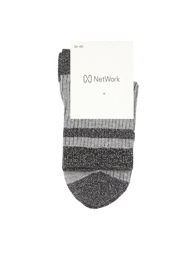 Gri Kadın Çorap - 3